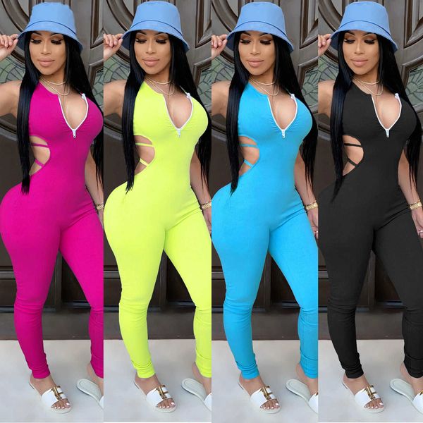 women's jumpsuits rompers bkld jumpsuits for women 2020 party zipper vneck sleeveless bandage backless long pants jumpsuits women one p, Black;white
women's jumpsuits rompers bkld jumpsuits for women 2020 party zipper vneck sleeveless bandage backless long pants jumpsuits women one p, Black;white