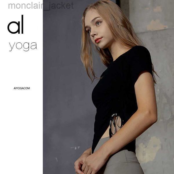 desginer alos yoga t shirt suit sports women's short sleeve t-shirt women's running twist casual short round neck fitness suit, White
desginer alos yoga t shirt suit sports women's short sleeve t-shirt women's running twist casual short round neck fitness suit, White