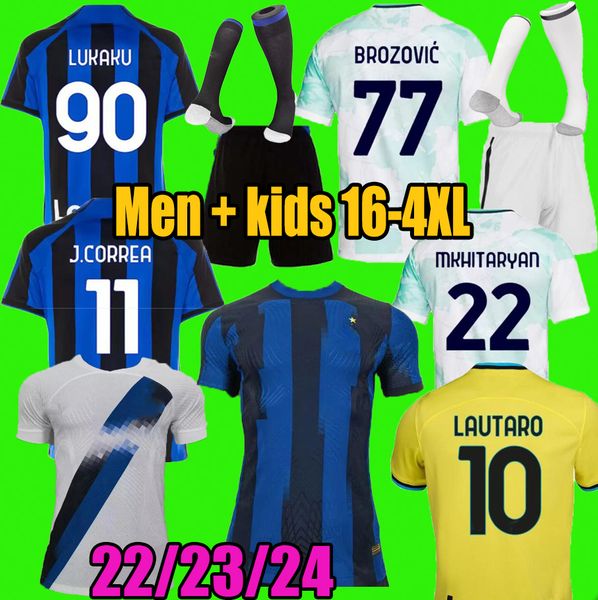 22 23 lukaku soccer jerseys 23 /24 barella vidal lautaro eriksen inters dzeko correa away third milans uniforms football shirt men kids, Black
22 23 lukaku soccer jerseys 23 /24 barella vidal lautaro eriksen inters dzeko correa away third milans uniforms football shirt men kids, Black