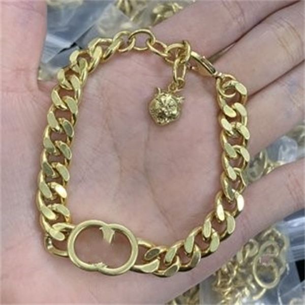 designer love bracelet men women ggity bracelets vintage chain fashion personality hip-hop kgs1d, Golden;silver
designer love bracelet men women ggity bracelets vintage chain fashion personality hip-hop kgs1d, Golden;silver