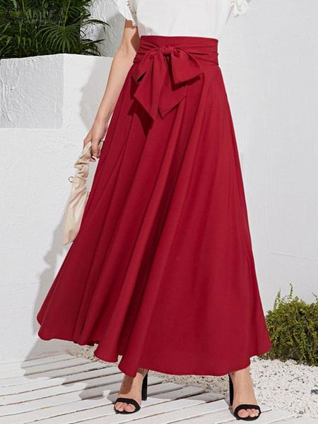 capris zanzea elegant women summer bow tie aline holiday skirt faldas saia fashion beach high waist solid long skirts maxi skirt jupe, Black;white
capris zanzea elegant women summer bow tie aline holiday skirt faldas saia fashion beach high waist solid long skirts maxi skirt jupe, Black;white