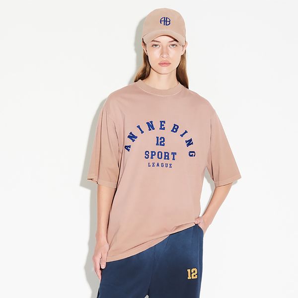 23ss bings women designer t-shirts summer embroidery loose cotton tee fashion short sleeves, White
23ss bings women designer t-shirts summer embroidery loose cotton tee fashion short sleeves, White