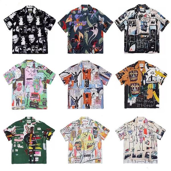 wacko maria polos men's plus tees wacko maria t shirt tattood skeleton graffiti hawaiian style casual women's short sleeve flower, Black;brown
wacko maria polos men's plus tees wacko maria t shirt tattood skeleton graffiti hawaiian style casual women's short sleeve flower, Black;brown