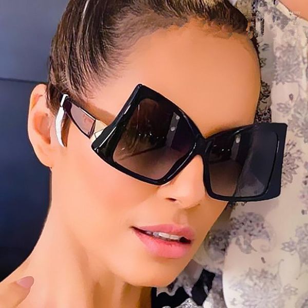 sunglasses sunglasses punk goggle personalized big frame oversized butterfly shaped women sun glasses stylish designer, White;black
sunglasses sunglasses punk goggle personalized big frame oversized butterfly shaped women sun glasses stylish designer, White;black