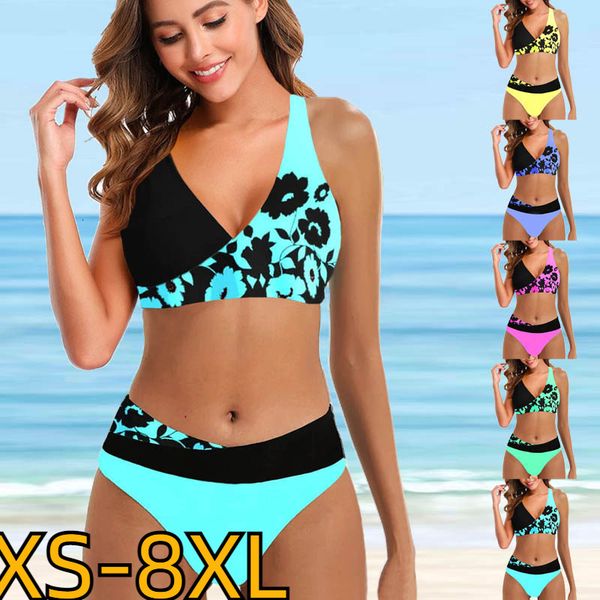 women's swimwear 2023 high waist bikini swimsuit summer regular bathing suit set printing beach swimming 230425, White;black
women's swimwear 2023 high waist bikini swimsuit summer regular bathing suit set printing beach swimming 230425, White;black