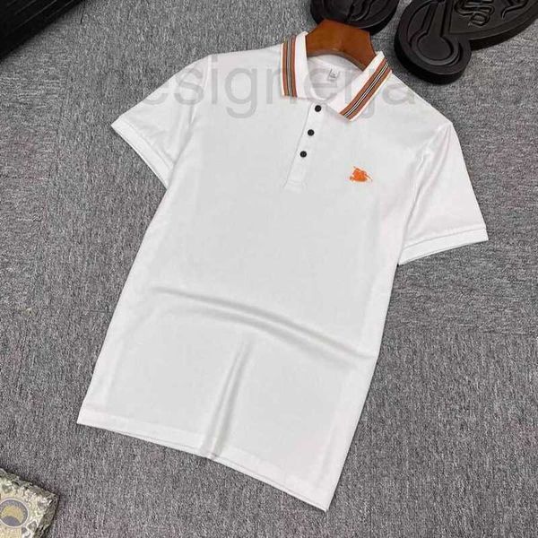men's polos designer high version men polo shirt tb war horse embroidered tshirt burb mens lapel pullover shirts business casual short-, White;black 
men's polos designer high version men polo shirt tb war horse embroidered tshirt burb mens lapel pullover shirts business casual short-, White;black