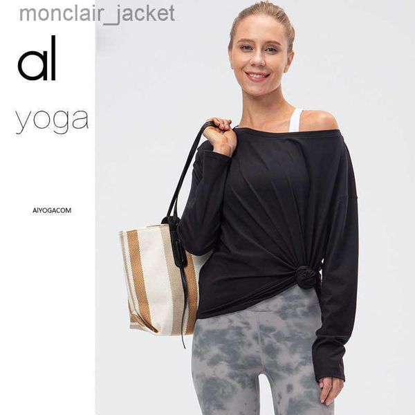 desginer alos yoga t shirt spring and autumn new comfortable suit long sleeved dance fitness suit loose fitting sports elegant long sleeved, White
desginer alos yoga t shirt spring and autumn new comfortable suit long sleeved dance fitness suit loose fitting sports elegant long sleeved, White
