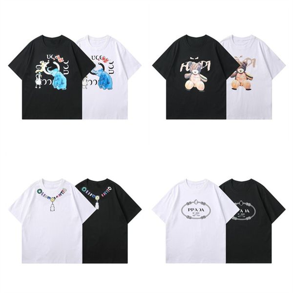 men's t shirt designer luxury fashion cotton sweatwicking breathable t-shirt summer casual print letter short sleeve street sports t-sh, White;black
men's t shirt designer luxury fashion cotton sweatwicking breathable t-shirt summer casual print letter short sleeve street sports t-sh, White;black