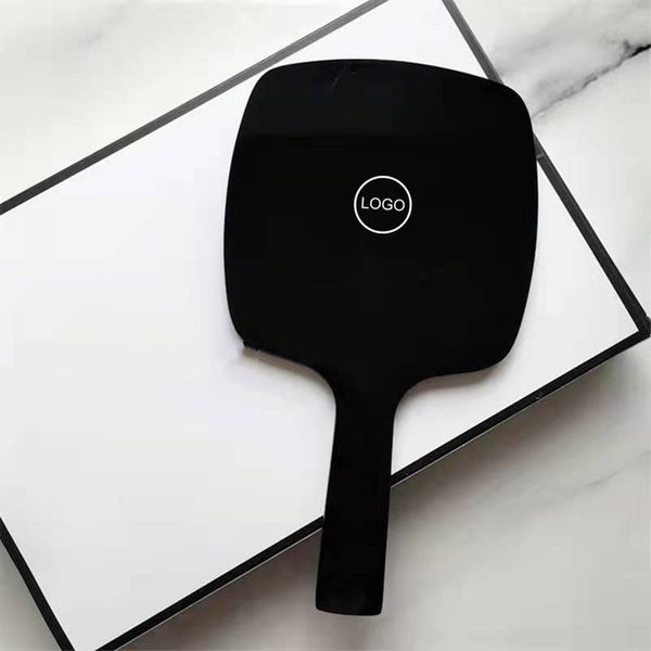 

2 color luxury makeup mirror with vip gift box mini-mirror vintage hand mirror cosmetics tools