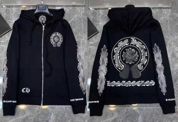 fashion luxury men's jackets designer zipper sweatshirts heart horseshoe cross print brand ch hoodies women chromes coat casual pullove, Black
fashion luxury men's jackets designer zipper sweatshirts heart horseshoe cross print brand ch hoodies women chromes coat casual pullove, Black