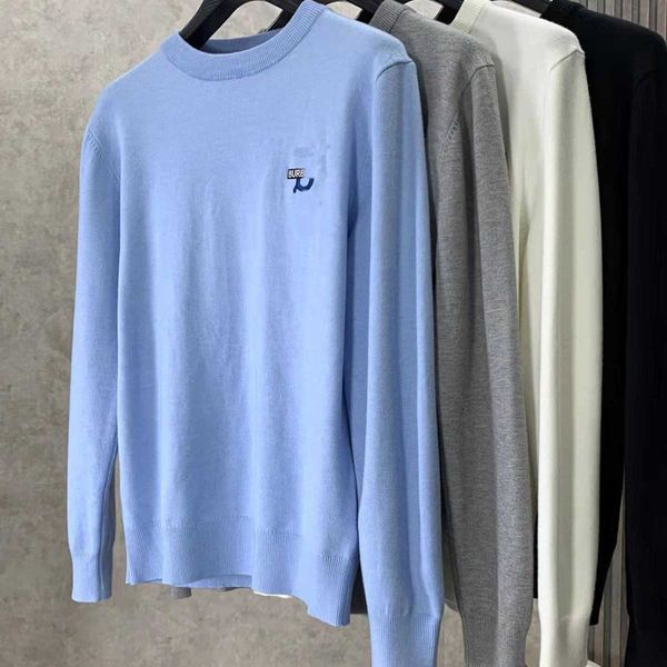 bby luxury brand designer sweater mens sweatshirt men women wool knitwear sweater burb long sleeved t shirt casual warm shirts round neck pu, White;black
bby luxury brand designer sweater mens sweatshirt men women wool knitwear sweater burb long sleeved t shirt casual warm shirts round neck pu, White;black