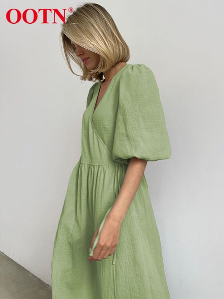 casual dresses ootn casual elegant wrap robe vneck puff sleeve lace up summer dresses for women 100% cotton comfort holiday aline midi dress, Black;gray
casual dresses ootn casual elegant wrap robe vneck puff sleeve lace up summer dresses for women 100% cotton comfort holiday aline midi dress, Black;gray