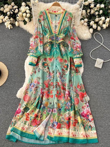 dresses singreiny bohemian style women long dress summer 2022 retro lantern sleeve v neck floral chiffon print beach dresses, Black;gray
dresses singreiny bohemian style women long dress summer 2022 retro lantern sleeve v neck floral chiffon print beach dresses, Black;gray