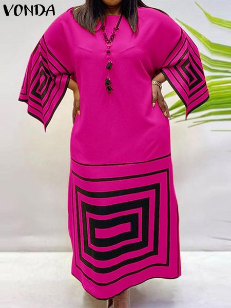 dresses plus size summer dress 2022 vonda women vintage printed dress ladies bohemian maxi vestidos long flare sleeve beach sundress, Black
dresses plus size summer dress 2022 vonda women vintage printed dress ladies bohemian maxi vestidos long flare sleeve beach sundress, Black