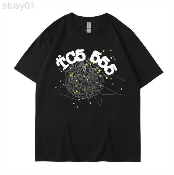 hdesigner sp5der letter 555 spider t shirt wests pider web 2d printed men's and women's round neck short sleeve t-shirt 23ssa, White;black
hdesigner sp5der letter 555 spider t shirt wests pider web 2d printed men's and women's round neck short sleeve t-shirt 23ssa, White;black