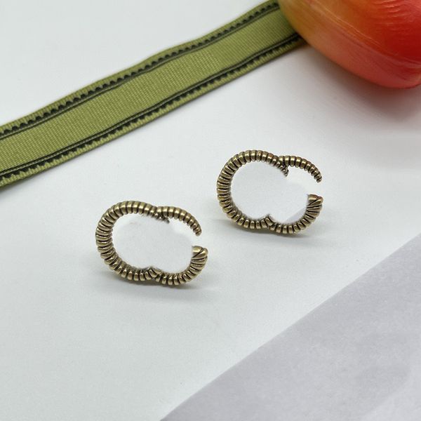 vintage bronze g stud earrings for women designer cute size drop oil luxury style simple couple earrings for christmas gift, Golden;silver
vintage bronze g stud earrings for women designer cute size drop oil luxury style simple couple earrings for christmas gift, Golden;silver