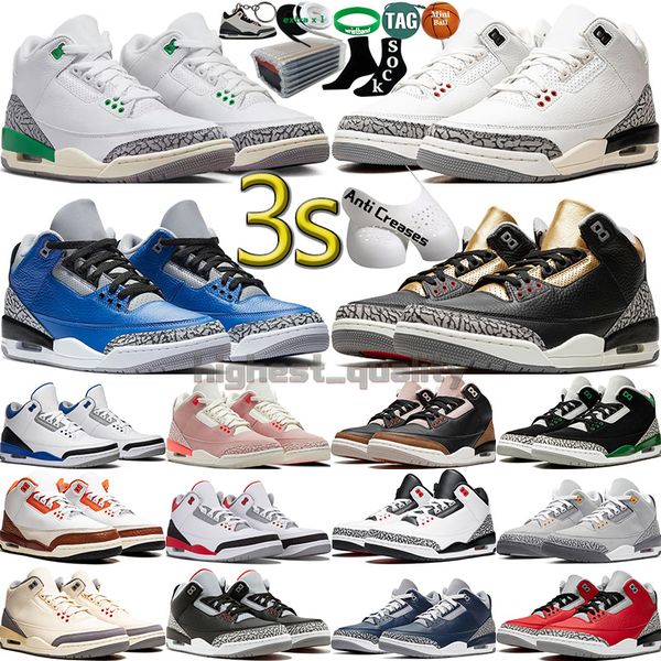 with box 3 basketball shoes for men women 3s lucky green pine black white cement reimagined true racer blue unc fire red fragment mens women
with box 3 basketball shoes for men women 3s lucky green pine black white cement reimagined true racer blue unc fire red fragment mens women
