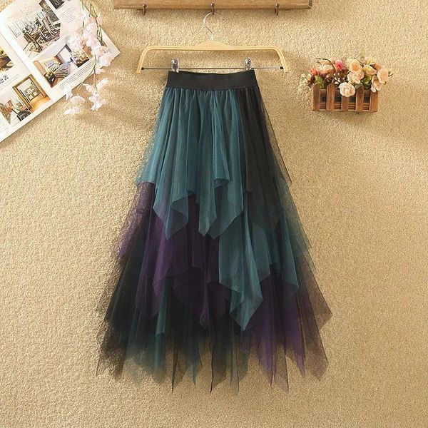 capris tutu tulle skirt women fashion 2022 summer korean irregular contrast color pleated maxi skirt high low asymmetrical skirt, Black;white
capris tutu tulle skirt women fashion 2022 summer korean irregular contrast color pleated maxi skirt high low asymmetrical skirt, Black;white