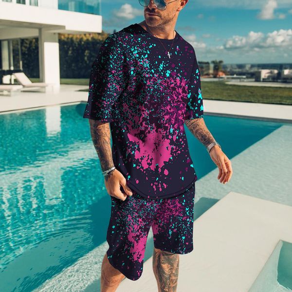 men's tracksuits 3d print tshirt summer beach shorts tracksuits casual plus size two piece sets breathable man sport suit men clothing, Gray
men's tracksuits 3d print tshirt summer beach shorts tracksuits casual plus size two piece sets breathable man sport suit men clothing, Gray