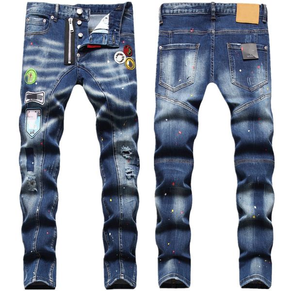 mens jeans stree dsquare mens luxury designer denim jeans d2 men denim jeans dsquare embroidery pants fashion holes trousers mens clothing d, Blue
mens jeans stree dsquare mens luxury designer denim jeans d2 men denim jeans dsquare embroidery pants fashion holes trousers mens clothing d, Blue