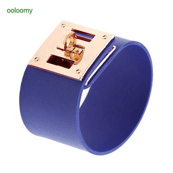 hemres designer bracelet exaggerated personality non mainstream alloy buckle wide bracelet punk gothic creative pu leather and pcn5, Black
hemres designer bracelet exaggerated personality non mainstream alloy buckle wide bracelet punk gothic creative pu leather and pcn5, Black