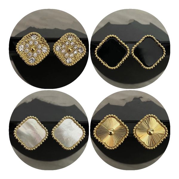 clover earrings designer stud flowers earing trends van woman fashion ear jewelry women cjeweler four leaf orecchini 44545, Golden;silver
clover earrings designer stud flowers earing trends van woman fashion ear jewelry women cjeweler four leaf orecchini 44545, Golden;silver
