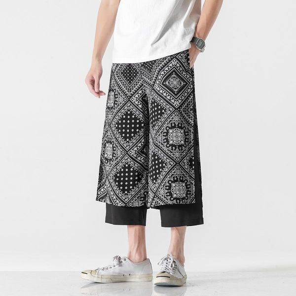 pants 2022 men casual vintage pants mens streetwear retro print baggy irregular harem pant male samurai skirts trousers m5xl, Black
pants 2022 men casual vintage pants mens streetwear retro print baggy irregular harem pant male samurai skirts trousers m5xl, Black
