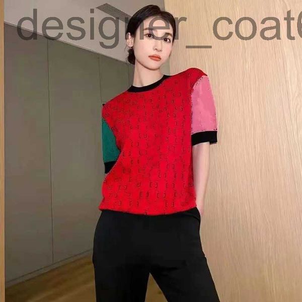 women's t-shirt designerdesigner 2022 luxury women's tee summer patchwork fashion jacquard g full letter short sleeve t-shirt k0nh, White
women's t-shirt designerdesigner 2022 luxury women's tee summer patchwork fashion jacquard g full letter short sleeve t-shirt k0nh, White