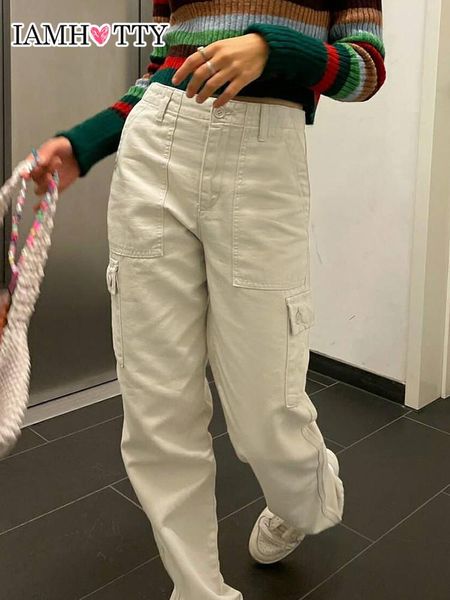 jeans khaki side big pockets wide leg straight jeans women solid casual oversized baggy denim pants mom street cargo pants iamy, Blue
jeans khaki side big pockets wide leg straight jeans women solid casual oversized baggy denim pants mom street cargo pants iamy, Blue