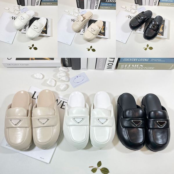 2023 womens mule shoes soft lining leather sandals slippers mules slides black white women lady scuffs indoors outdoor fashions casual sanda
2023 womens mule shoes soft lining leather sandals slippers mules slides black white women lady scuffs indoors outdoor fashions casual sanda