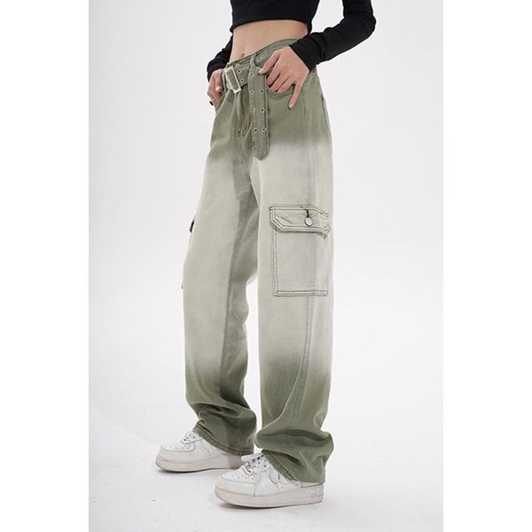jeans gradient color green women jeans high waist straight baggy fashion jean cargo pants streetwear vintage wide leg denim trouser, Blue
jeans gradient color green women jeans high waist straight baggy fashion jean cargo pants streetwear vintage wide leg denim trouser, Blue