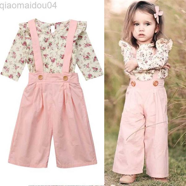 clothing sets 2020 toddler baby girls cute princess clothes sets 2pcs long sleeve ruffles floral print +pink overall pants autumn clothes aa, White
clothing sets 2020 toddler baby girls cute princess clothes sets 2pcs long sleeve ruffles floral print +pink overall pants autumn clothes aa, White