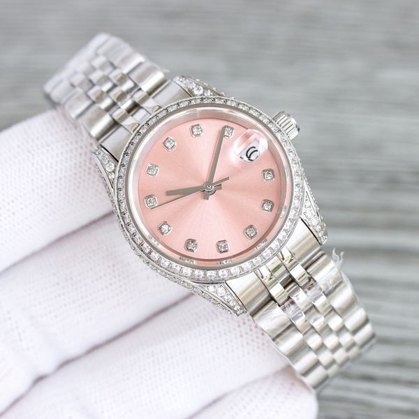 watch automatic mechanical 31mm women wristwatch stainless steel 904l bezel diamond designer wristband montre de luxe casual bracelet busine, Slivery;brown
watch automatic mechanical 31mm women wristwatch stainless steel 904l bezel diamond designer wristband montre de luxe casual bracelet busine, Slivery;brown