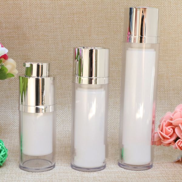 300pcs/lot 15ml 30ml 50ml gold silver rotary airless perfume pump bottle emulsion lotion fragrance containers vacuum bottles
300pcs/lot 15ml 30ml 50ml gold silver rotary airless perfume pump bottle emulsion lotion fragrance containers vacuum bottles