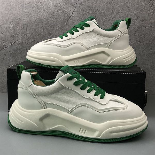 luxury designer wedding dress party shoes light white breathable lace-up casual sneakers round toe thick bottom business driving walking loa, Black
luxury designer wedding dress party shoes light white breathable lace-up casual sneakers round toe thick bottom business driving walking loa, Black