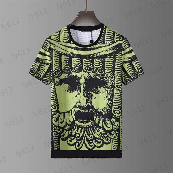 green designer mens t-shirts spring summer fashionable casual loose fitting classic figure digital three-dimensional printing round neck sho, White;black
green designer mens t-shirts spring summer fashionable casual loose fitting classic figure digital three-dimensional printing round neck sho, White;black