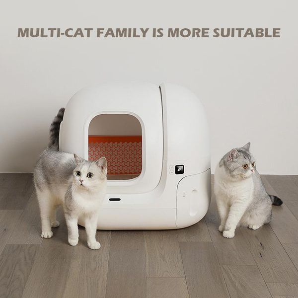 litter 76l intelligent pet cat litter box automatic self cleaning toilet for cat 2.4g wifi remote app control cat sandbox tray toilets
litter 76l intelligent pet cat litter box automatic self cleaning toilet for cat 2.4g wifi remote app control cat sandbox tray toilets