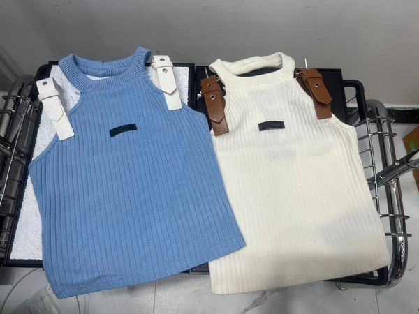 women tank r knitted tank solid color strap embroidery sleeveless belt buckle knitted fashion style women pullover, White
women tank r knitted tank solid color strap embroidery sleeveless belt buckle knitted fashion style women pullover, White