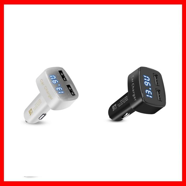 dual usb car charger adapter 5v 3.1a 2 port car-charger for samsung with voltage/temperature/current digital led display car-charge car-char
dual usb car charger adapter 5v 3.1a 2 port car-charger for samsung with voltage/temperature/current digital led display car-charge car-char