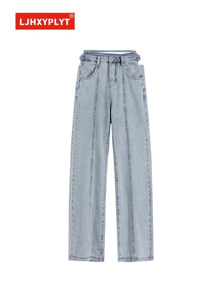 jeans back waist hollow laceup blue jeans women's summer new retro hk style design plain high waist straight leg denim pants female
jeans back waist hollow laceup blue jeans women's summer new retro hk style design plain high waist straight leg denim pants female