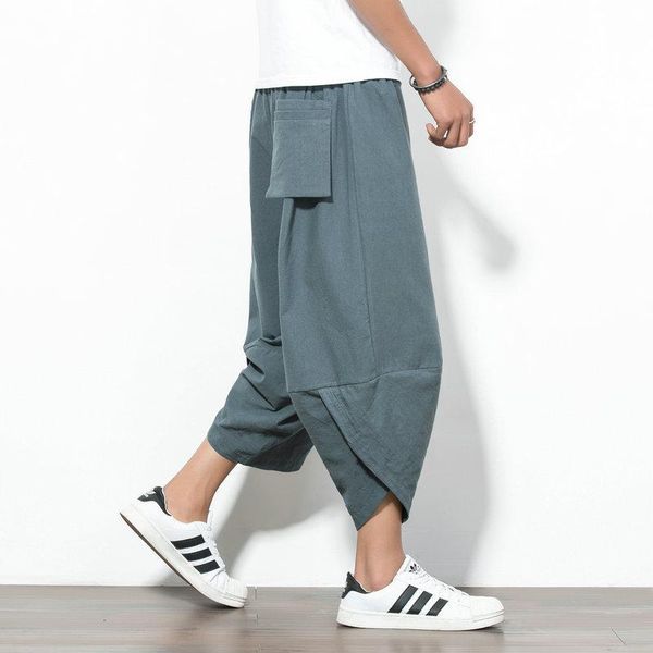 pants summer men 100% cotton harem pants shorts chinese style casual hip hop streetwear drawstring beach cropped pants large size 5xl, Black
pants summer men 100% cotton harem pants shorts chinese style casual hip hop streetwear drawstring beach cropped pants large size 5xl, Black