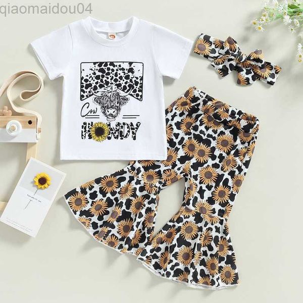 clothing sets toddler girls summer clothes short sleeve round neck letters bell-bottoms long pants casual outfits + head band aa230426, White
clothing sets toddler girls summer clothes short sleeve round neck letters bell-bottoms long pants casual outfits + head band aa230426, White