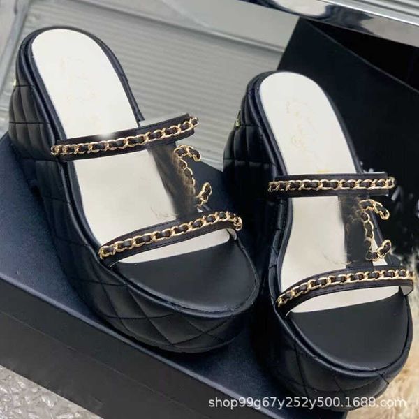 france paris classic shoes luxury designer waterproof slippers shoes women france holiday rome slides summer slip ladies slider channel, Black
france paris classic shoes luxury designer waterproof slippers shoes women france holiday rome slides summer slip ladies slider channel, Black