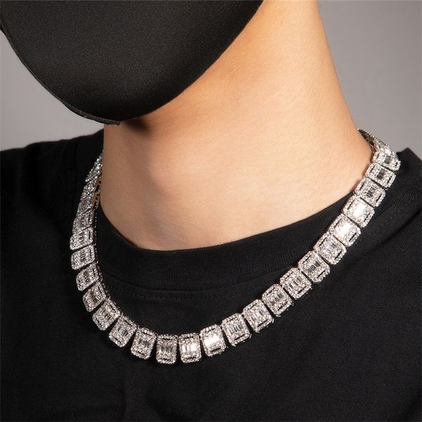 13mm punk hiphop jewelry designer necklace mens tennis necklaces for man woman party south american alloy 18k gold silver diamond chains cho, Black
13mm punk hiphop jewelry designer necklace mens tennis necklaces for man woman party south american alloy 18k gold silver diamond chains cho, Black