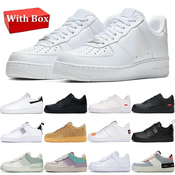 With box af1 Running Shoes 1 Sneakers triple white black Unility red Pale Ivory Spruce Aura Glacier Washed Coral Sunset Pulse Pink Mens Outdoor trainers 36-45, 16
With box af1 Running Shoes 1 Sneakers triple white black Unility red Pale Ivory Spruce Aura Glacier Washed Coral Sunset Pulse Pink Mens Outdoor trainers 36-45, 16