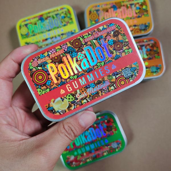 polkadot 4g gummy rectangular tinplate metal packaging box flip storage box polk dot magic mushroom mix gummy 5 flavors to choose from limon
polkadot 4g gummy rectangular tinplate metal packaging box flip storage box polk dot magic mushroom mix gummy 5 flavors to choose from limon