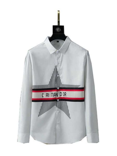 2023 fashion brand shirts men slim cotton striped long sleeve casual shirt turn down collar spring summer, White;black
2023 fashion brand shirts men slim cotton striped long sleeve casual shirt turn down collar spring summer, White;black