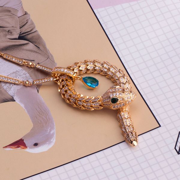 classic fashion pendant necklaces for women elegant snake clover locket necklace highly quality choker chains designer jewelry 18k plated go, Silver
classic fashion pendant necklaces for women elegant snake clover locket necklace highly quality choker chains designer jewelry 18k plated go, Silver