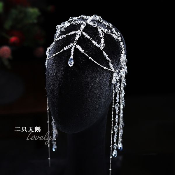 wedding headwear women's gift fashion accessories party dress design birthday valentine's day role play crystal pendant, Silver
wedding headwear women's gift fashion accessories party dress design birthday valentine's day role play crystal pendant, Silver