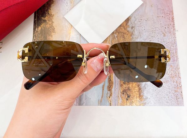 gold brown rimless sunglasses men summer fashion sunglasses sunnies gafas de sol sonnenbrille sun shades uv400 eyewear with box, White;black
gold brown rimless sunglasses men summer fashion sunglasses sunnies gafas de sol sonnenbrille sun shades uv400 eyewear with box, White;black